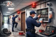 Установка охранно-пожарной сигнализации: этапы монтажа ОПС