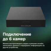 комплект системы видеонаблюдения cesar wfp61d-mg320ch, 4 камеры и видеорегистратор